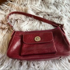 Wilsons Leather - Pelle Studios- Red Purse